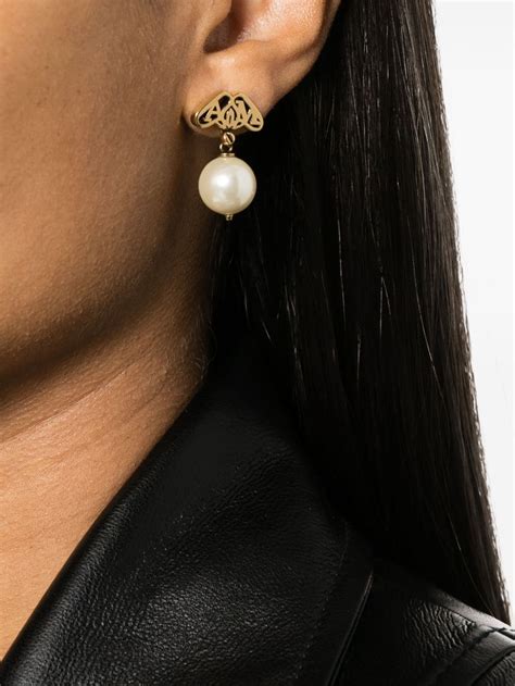 alexander mcqueen earrings for women.